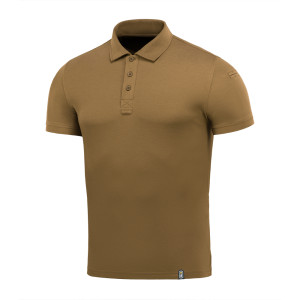 Koszulka Męska Polo Wojskowa M-Tac Basic 65/35 - Coyote Brown