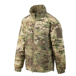 Kurtka Taktyczna Zimowa Helikon Level 7 Ocieplana Climashield - Multicam