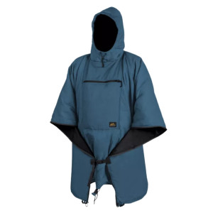 Peleryna Przeciwdeszczowa Ponczo Helikon SWAGMAN Roll - Aqua Blue