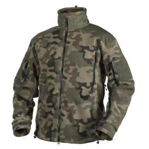 Bluza Polarowa Polar Wojskowy Helikon Liberty Double Fleece - PL Camo