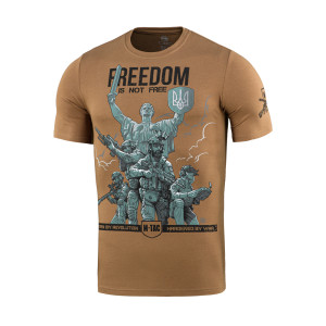 Koszulka Bawełaniana T-shirt M-tac Freedom - Coyote Brown