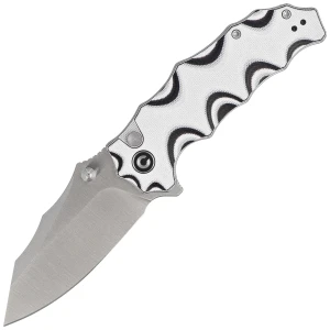 Nóż składany Civivi Natterjack White / Black G10, Satin 14C28N (C24028-3)