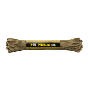 Linka Paracord 3mm M-Tac 475 - 15m - Coyote Reflective