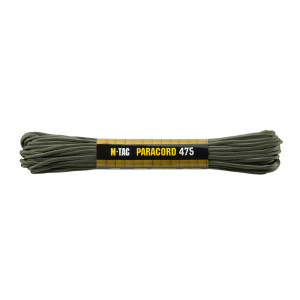 Linka Paracord 3mm M-Tac 475 - 15m - Ranger Green