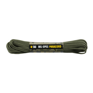 Linka Paracord 3,6 mm M-Tac 550 Mil-Spec - 15m - Ranger Green