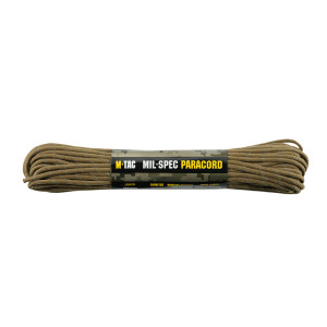 Linka Paracord 3,6 Mm M-tac 550 Mil-spec - 30m - Coyote Reflective