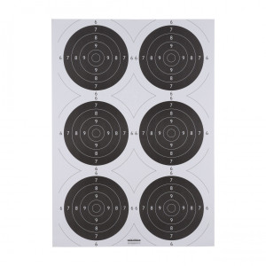 Tarcze Strzeleckie TS-2 x6 Trening 50szt - Papierowa Tarcza 50x70 cm