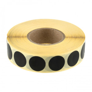 Zaklejki do Tarcz Strzeleckich Range Solutions 20 mm 1000 szt - Czarne