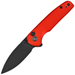 Nóż składany Civivi Mini Shakan Red Aluminium, Black Stonewashed Nitro-V (C20052F-2)