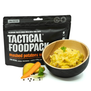 żywność Liofilizowana Długoterminowa Danie Tacticalfp Puree Z Kurczakiem 495g
