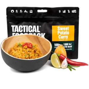 Żywność Liofilizowana Długoterminowa Danie TacticalFP Curry z Batatów 400g