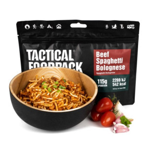 Żywność Liofilizowana Długoterminowa Danie TacticalFP Spaghetti Bolognese 415g
