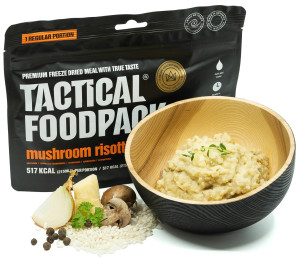 Żywność Liofilizowana Długoterminowa Danie TacticalFP Risotto Grzybowe 420g