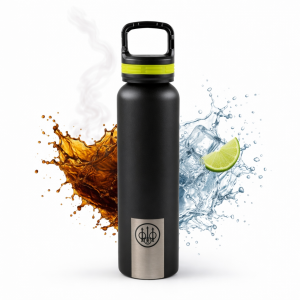 Butelka Termiczna na Wodę Bidon Stalowa Beretta 24oz 710ml - Czarna