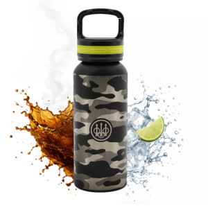 Butelka Termiczna na Wodę Bidon Stalowa Beretta 16oz 475ml - Camo Black
