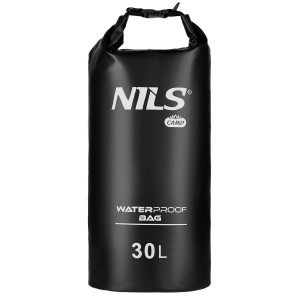 Plecak Worek Wodoodporny Wodoszczelny 30l Nils NC1703 - Czarny