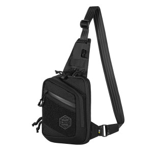 Torba Taktyczna na Ramię Sling Pistol Bag Hex z Rzepem - Czarna
