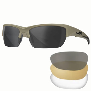 Okulary Ochronne Strzeleckie Balistyczne Wiley X Valor 2.5 Chval06t