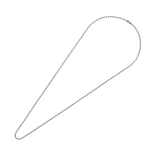 Łańcuszek na Nieśmiertelnik Srebrny Wojskowy M-Tac 60cm