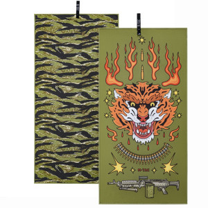Ręcznik Kąpielowy Szybkoschnący z Mikrofibry 150×75cm M-Tac - Tiger