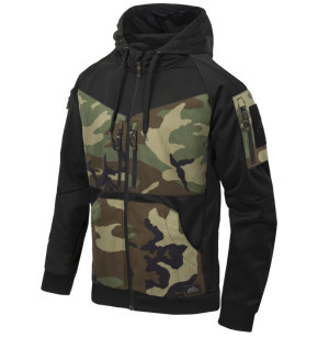 Bluza Męska z Kapturem Rozpinana Helikon Rogue Hoodie - US Woodland
