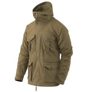 Kurtka Męska Parka Wojskowa Helikon Sas Smock - Coyote