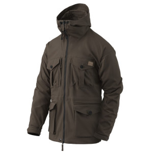 Kurtka Męska Parka Wojskowa Helikon SAS Smock - Earth Brown