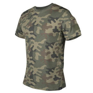 Koszulka Termoaktywna Męska T-Shirt Helikon TopCool - PL Woodland