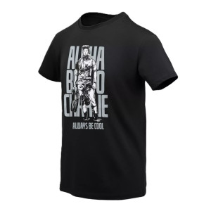Koszulka z Nadrukiem Męska Bawełniana Helikon T-shirtScud ABC - Czarna