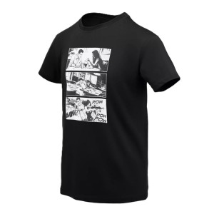 Koszulka Z Nadrukiem Męska Bawełniana Helikon T-shirt Combat Date - Czarna