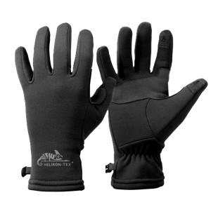 Rekawice Taktyczne Zimowe Helikon Tracker - Czarne