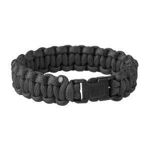 Bransoletka Survivalowa Paracord Helikon 2,5m - Czarna