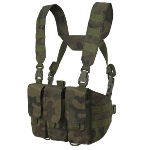 Kamizelka Taktyczna Wojskowa Chest Rig Helikon Chicom - PL Woodland