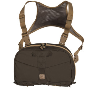 Torba Saszetka Nerka Taktyczna na Klatke Piersiową Helikon Chest Pack Numbat - Earth Brown / Clay B