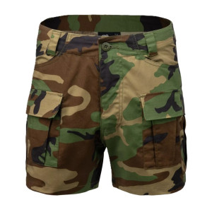 Krótkie Spodenki Męskie Bojówki Helikon Cargo - US Woodland