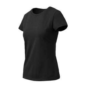 Koszulka Damska Bawełniana T-shirt Helikon Slim Organic - Czarny