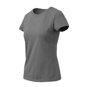Koszulka Damska Bawełniana T-shirt Helikon Slim Organic - Shadow Grey