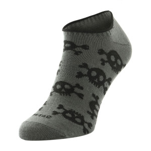 Skarpety Stopki Skarpetki Letnie M-tac Pirate Skull - Olive