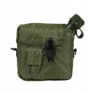 Manierka Wojskowa Na Wodę Z Torbą Na Ramię Mil-tec Us 2qt 1,9 L - Olive