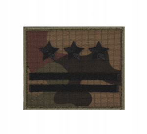 Emblemat 8,5 x 7 cm Oznaka Stopnia do Munduru Wz10 - Pułkownik