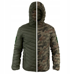 Kurtka dwustronna ocieplana Texar Reverse - Olive/PLCamo