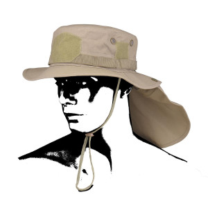 Kapelusz Turystyczny Camo Boonie - Piaskowy