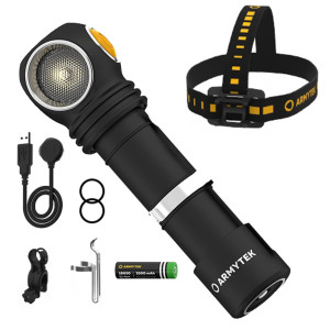 Armytek Latarka Czołowa Wizard C2 Pro Magnet USB White