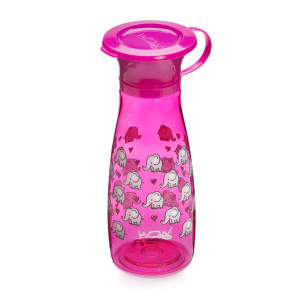 WOW Cup Mini Tutekopp Rosa - Lekkasjefri Barnekopp 350ml