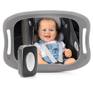 Reer BabyView Bilspeil med lys
