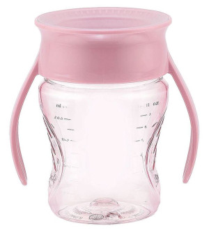 WOW Cup Baby Babykopp Rose - 360° Tutekopp 207ml