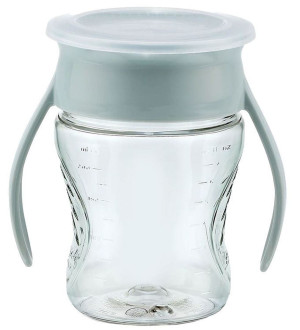 WOW Cup Baby Babykopp Dempet Grønn - 360° Tutekopp 207ml