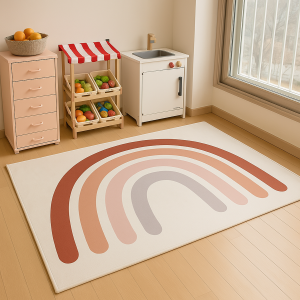 Sagababy Gulvteppe, Rainbow, 120x160cm