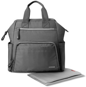 SkipHop SKIP HOP Stellesekk Wide, Charcoal