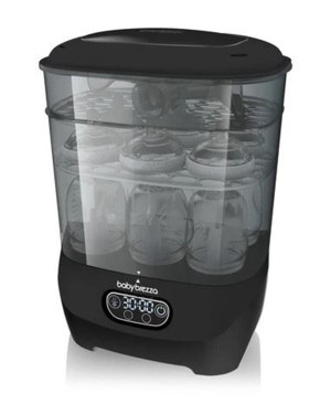 Baby Brezza Flaskesterilisator Sort